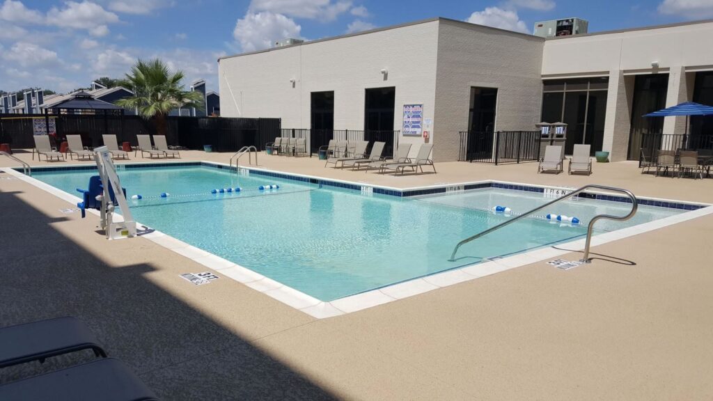 commercial pool handicap accessibility fort worth