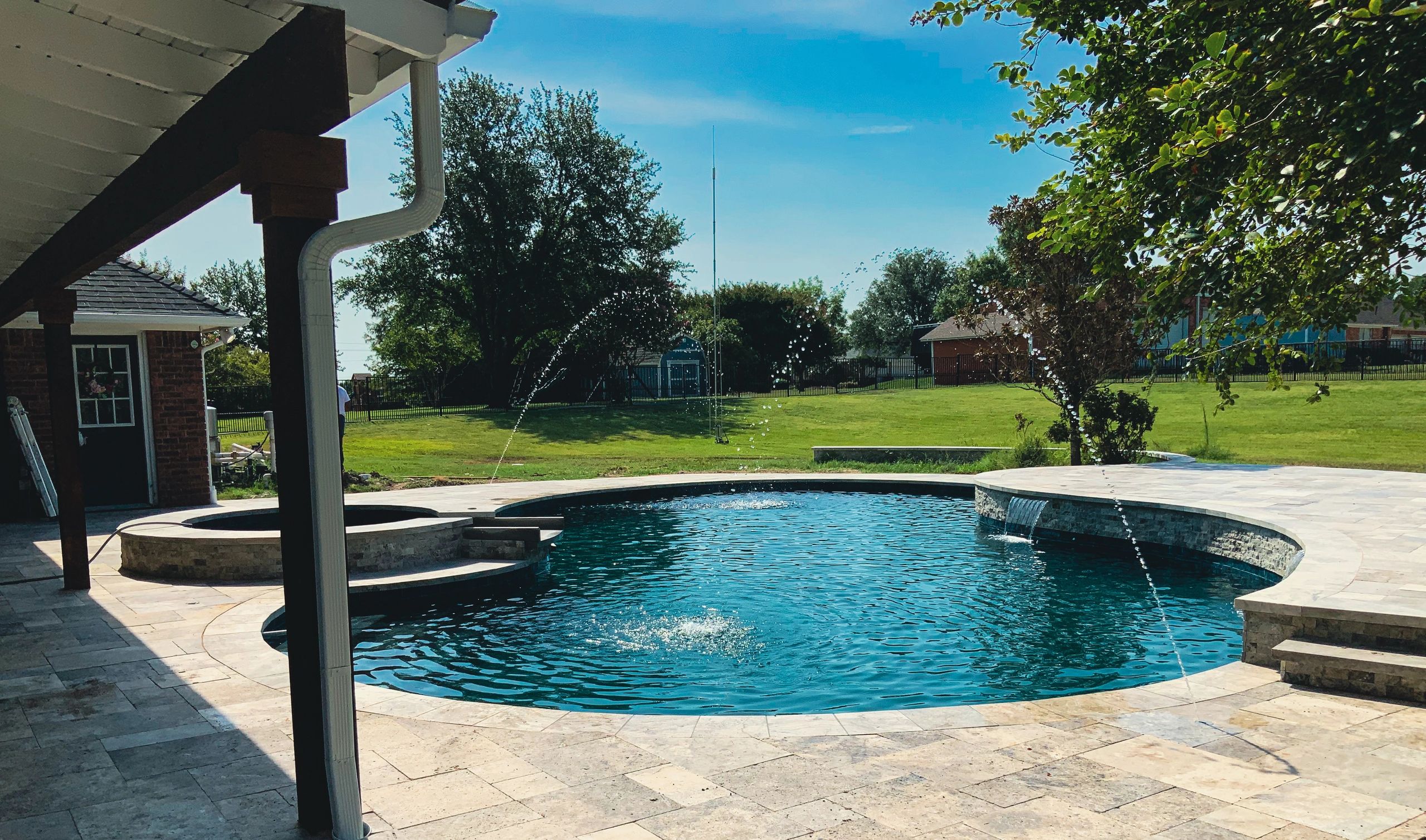 dallas richardson pool remodel 14 Fort Worth Pool Remodeling